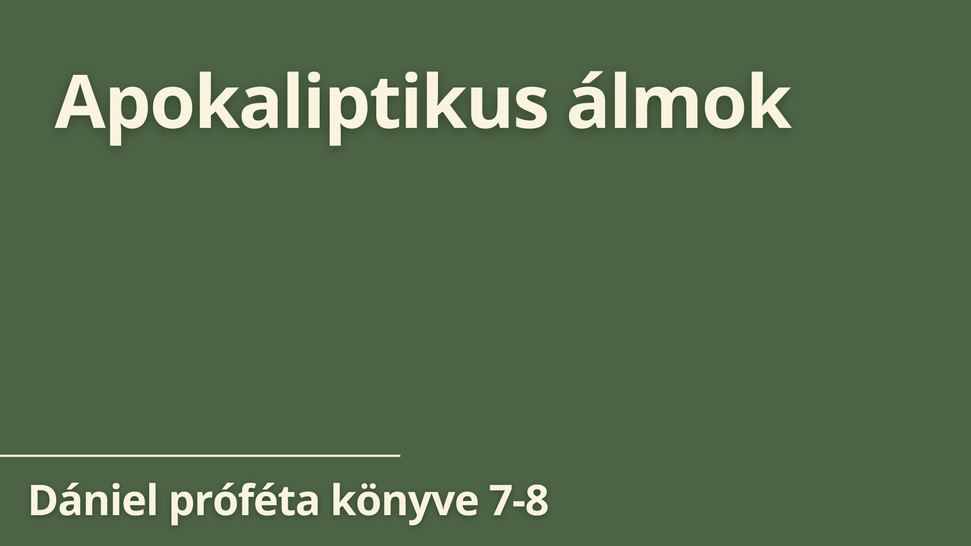 Apokaliptikus álmok